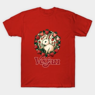 Vegan Bunny Rabbit T-Shirt